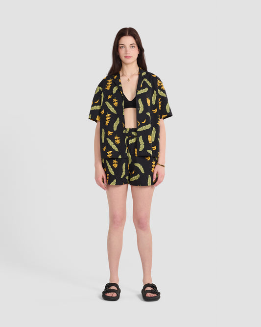 Women's Banana Havana Print Shorts