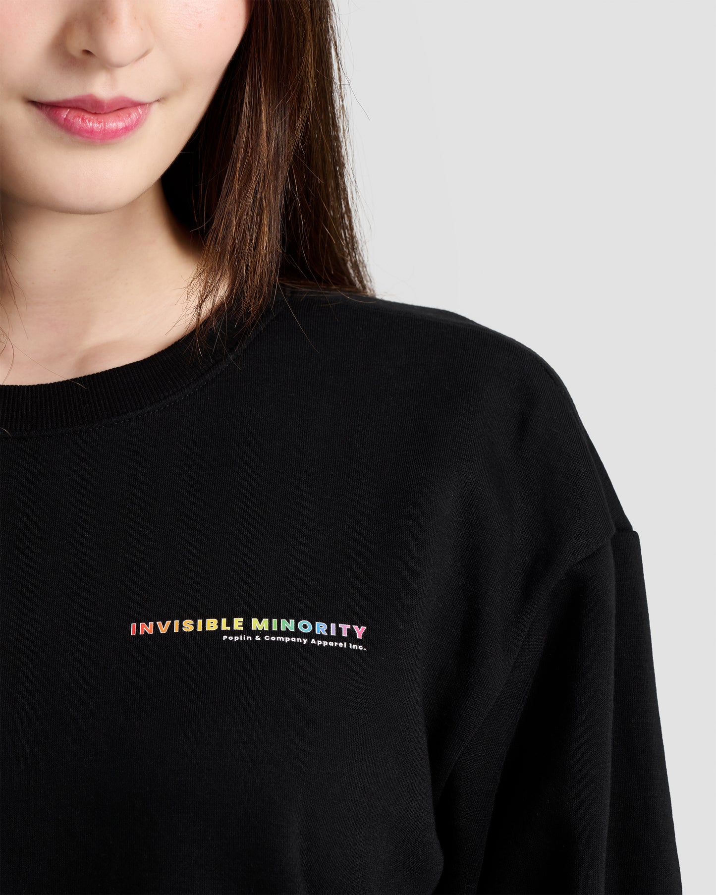 Unisex Invisible Minority Loose Fit Sweatshirt