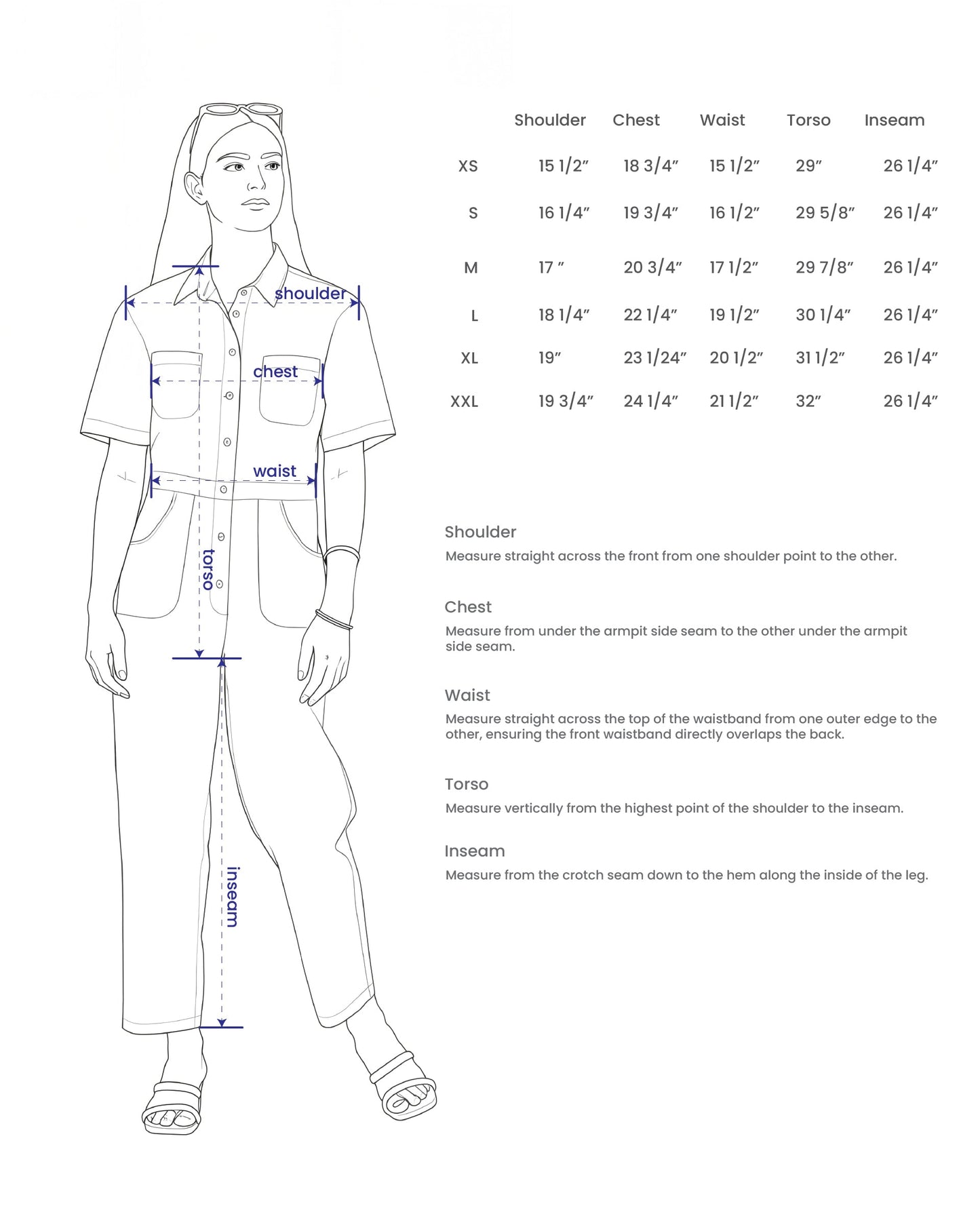 Women's Chambray Denim Jumpsuit