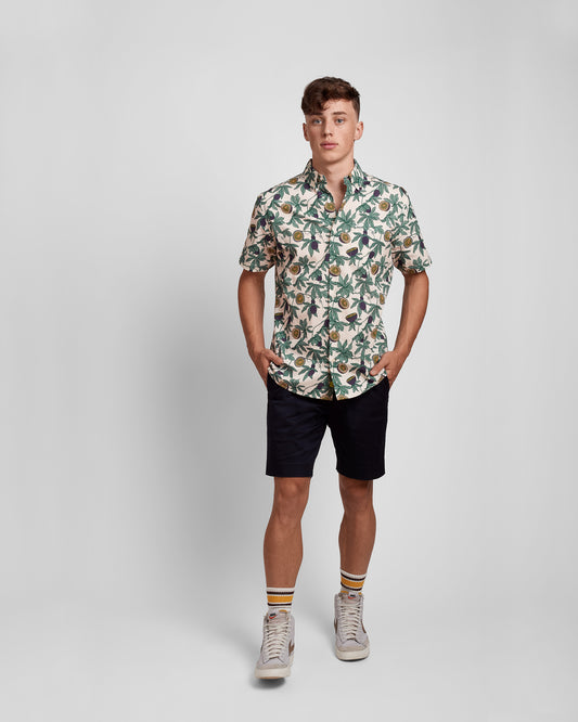 Passion Fruit Print Shirt