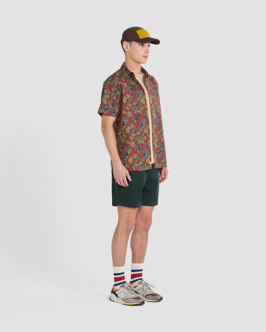 Passionfruit Terracotta Print Shirt