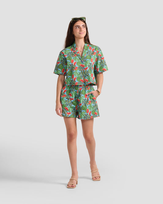 Women's Watermelon Print Shorts