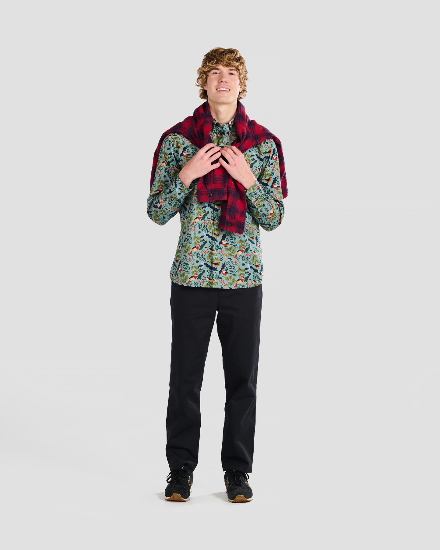 Bird Watching Print Shirt