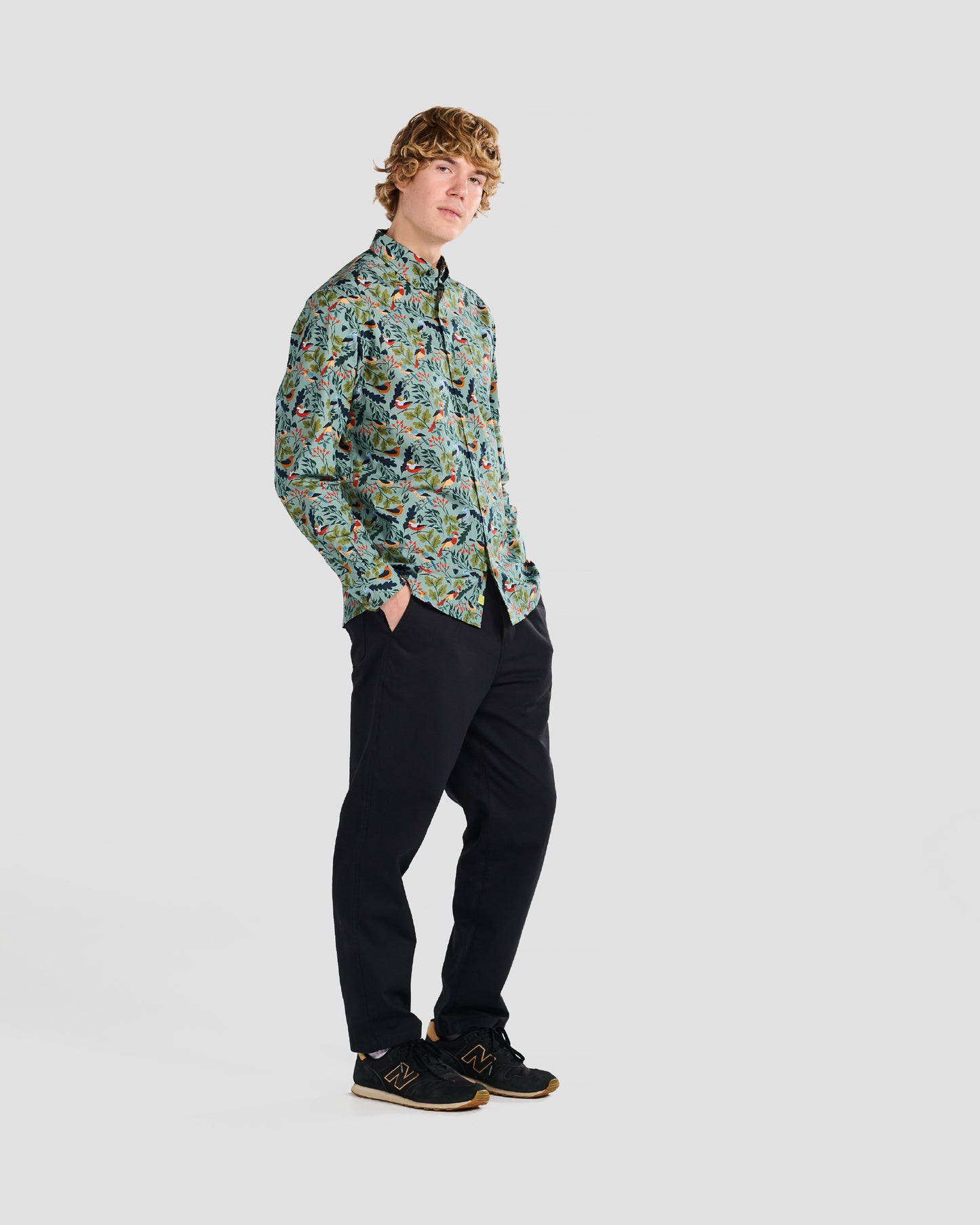 Bird Watching Print Shirt