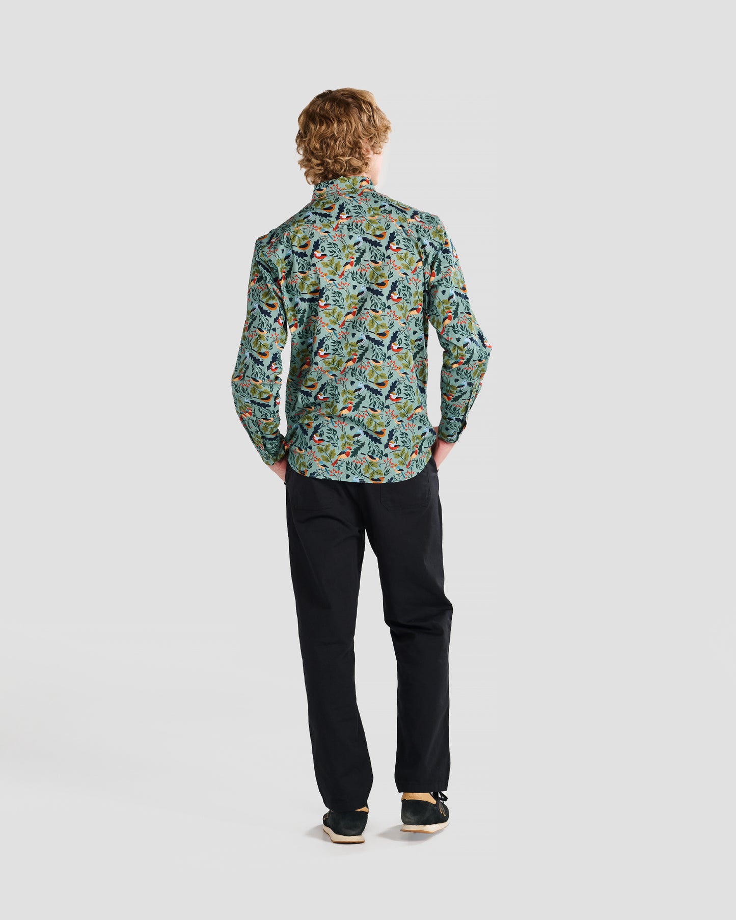 Bird Watching Print Shirt