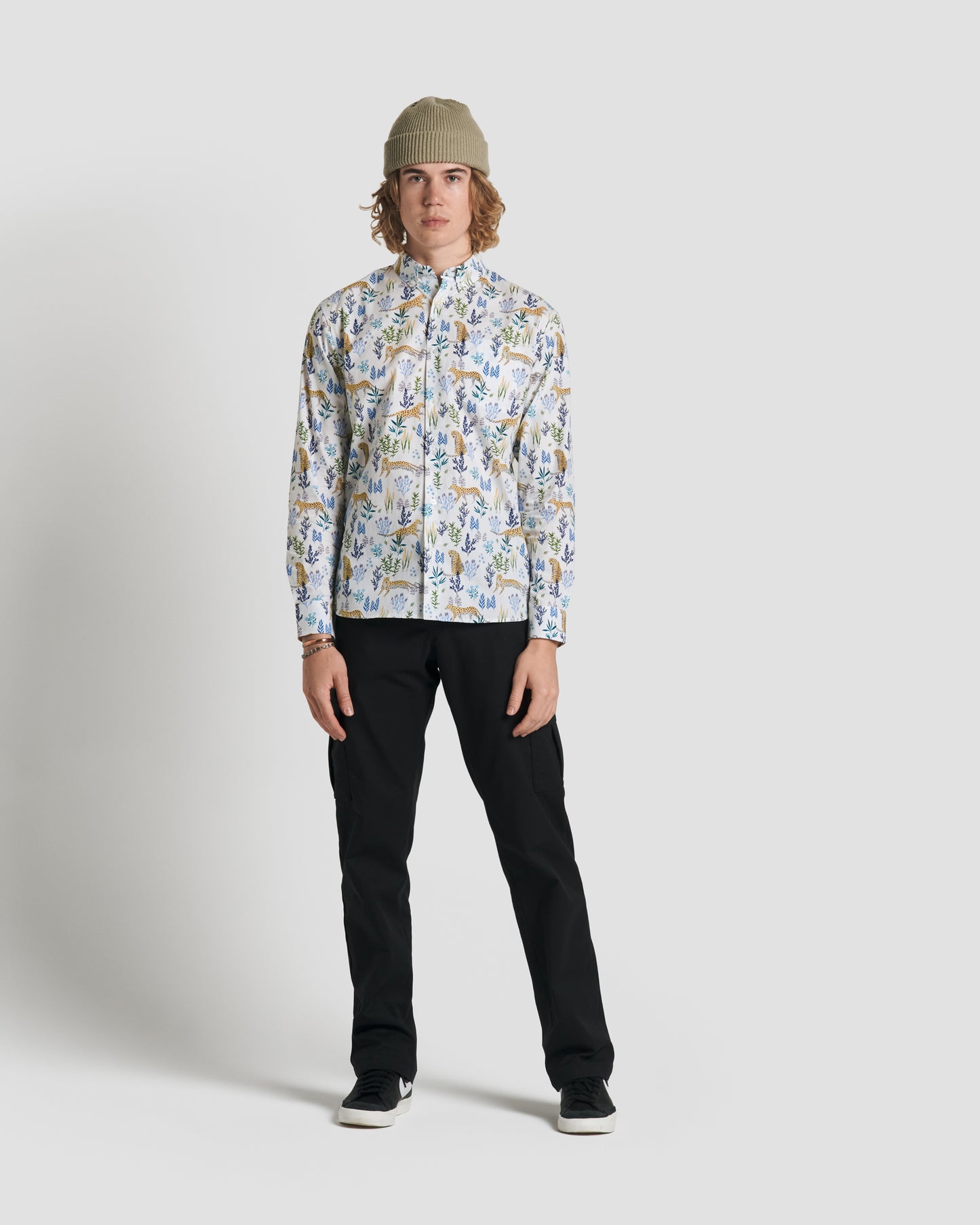 Snow Leopards Print Shirt