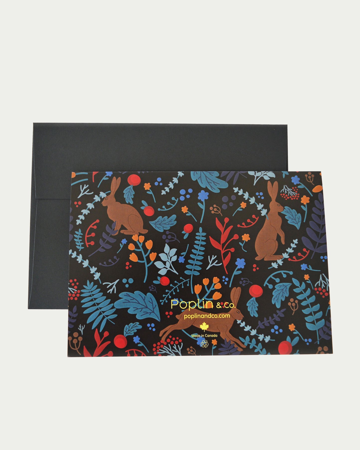 Woodland Hares Greeting Card Three Pack