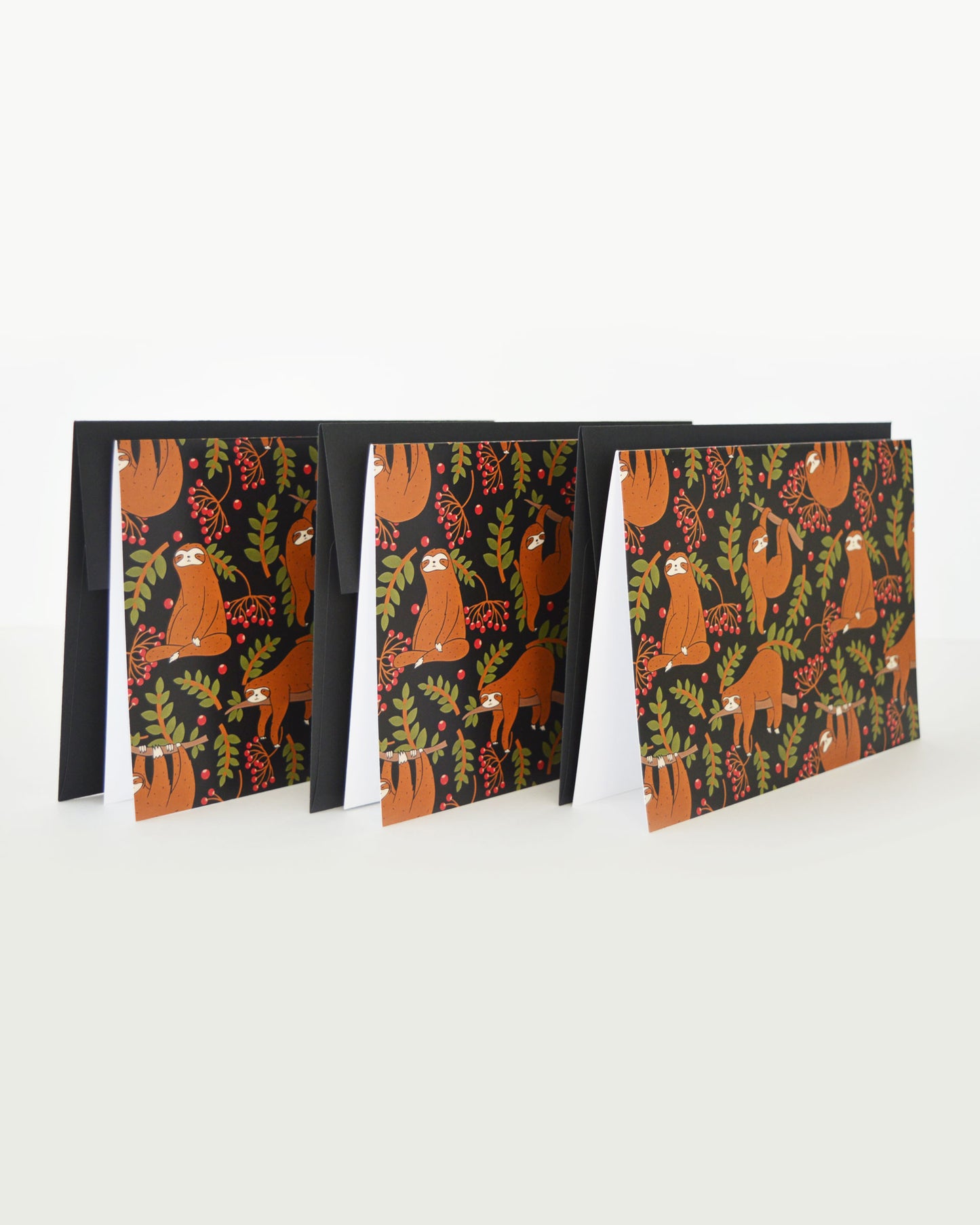 Sleepy Sloths Greeting Card Three Pack