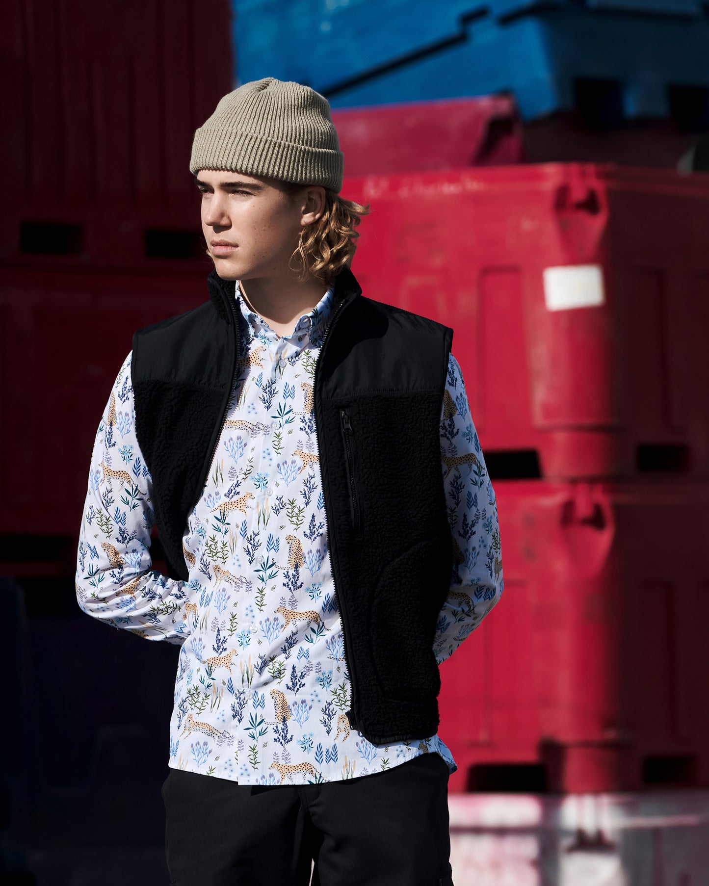 Snow Leopards Print Shirt