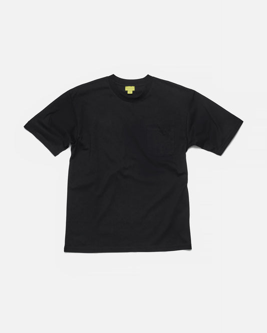 Black Oversized Pocket Tee