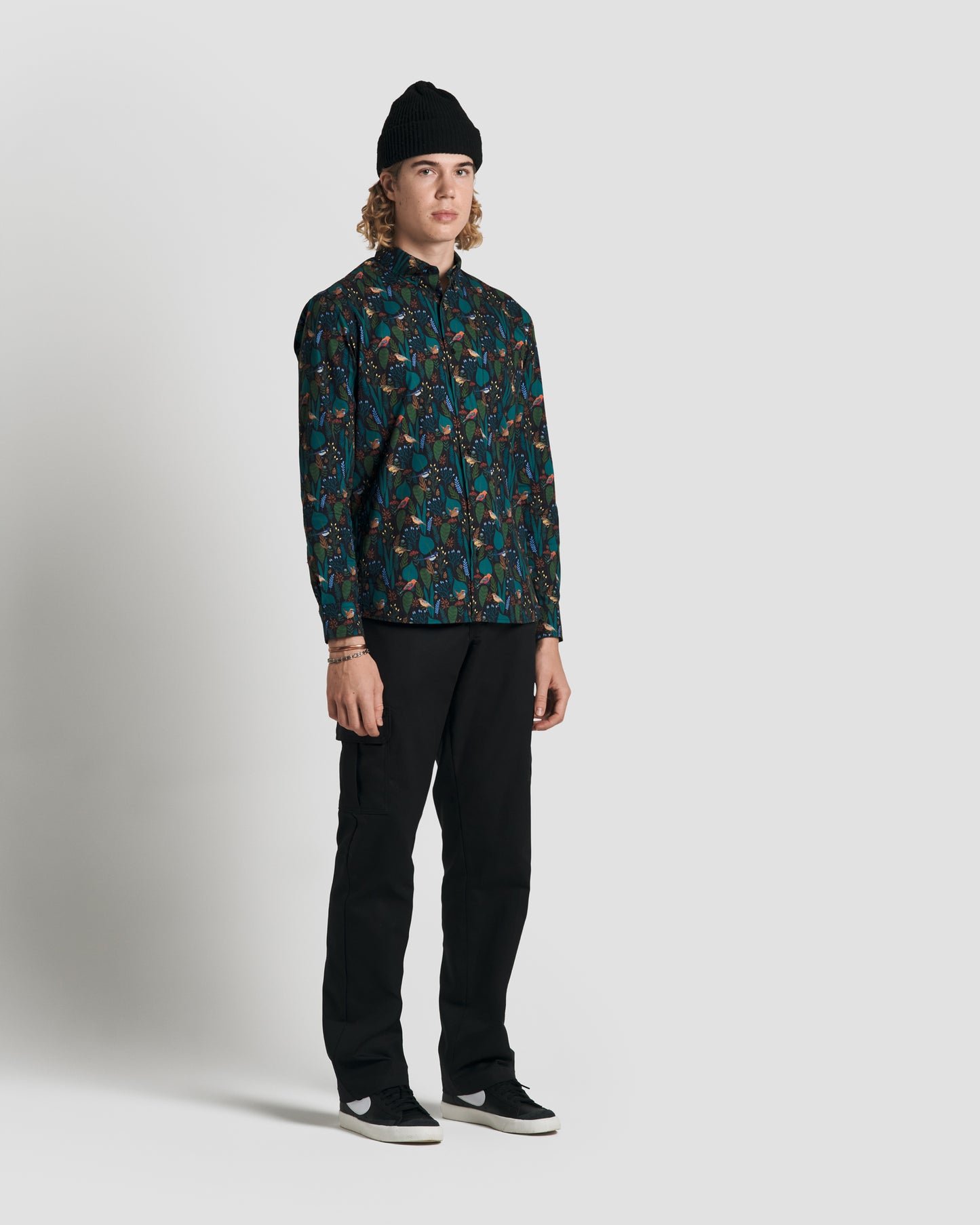 Bird Watching Print Shirt