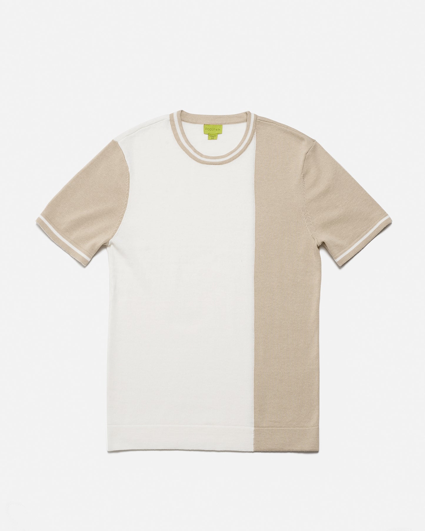 Retro Block Knit Tee