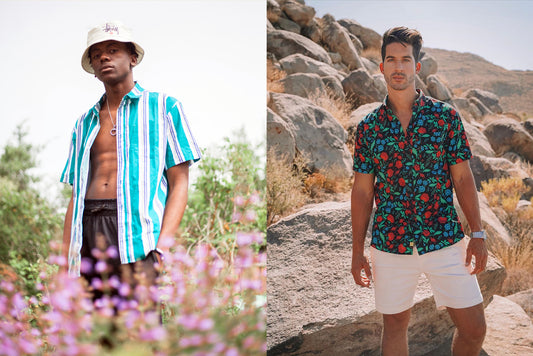 4 Ways To Wear Printed Dress Shirts In the Summer