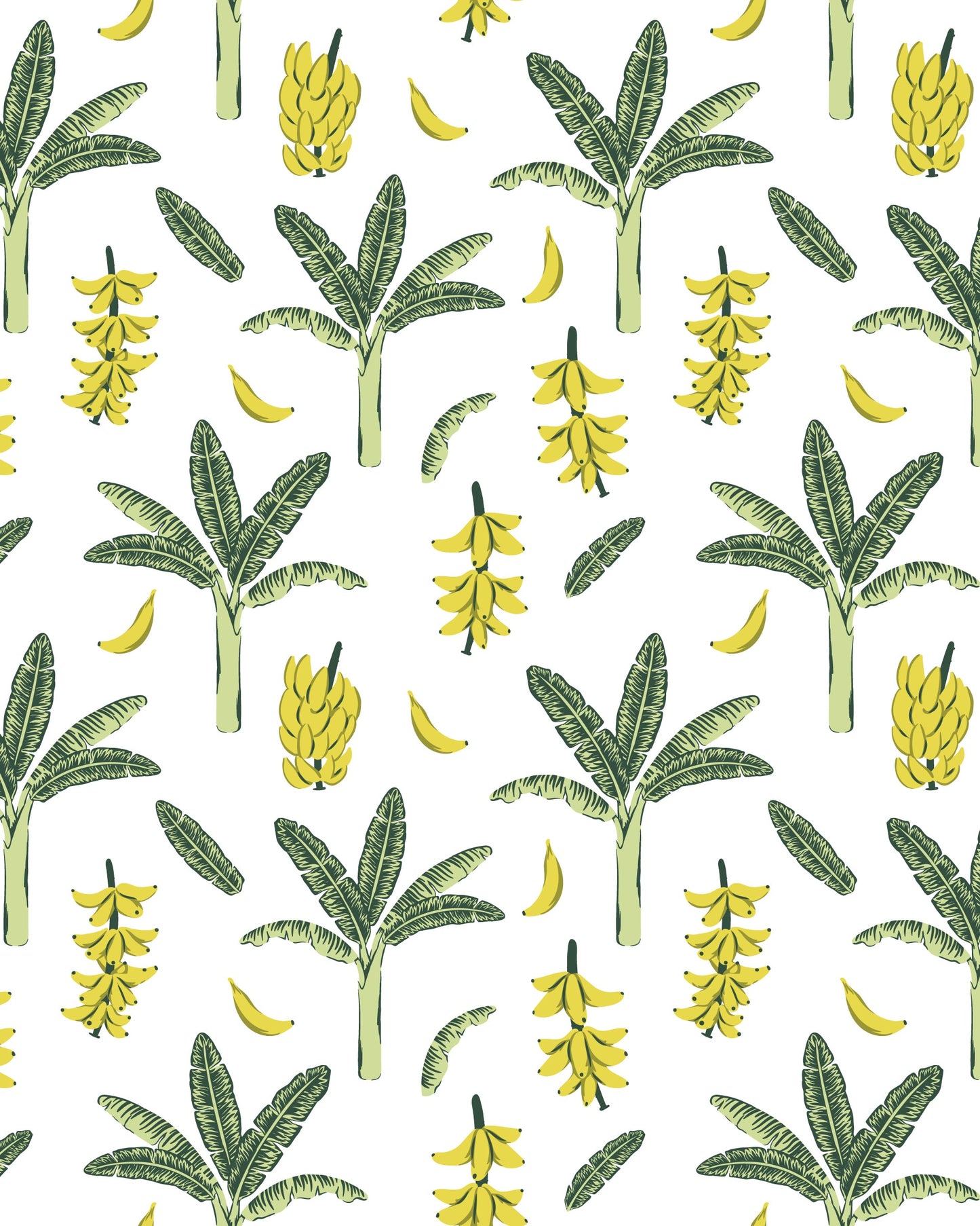 Banana Palm Shirt And Short Set