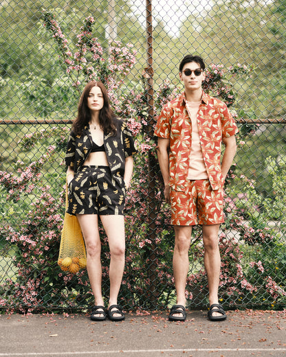 Women's Banana Havana Print Shorts