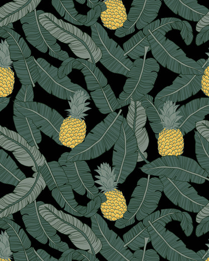 Banana Pineapple Print Shorts