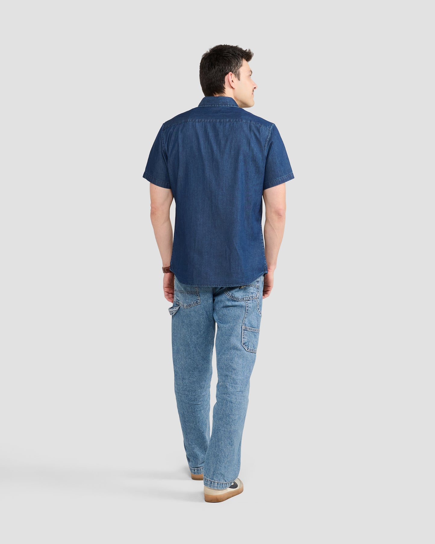 Men's Cotton Chambray Shirt