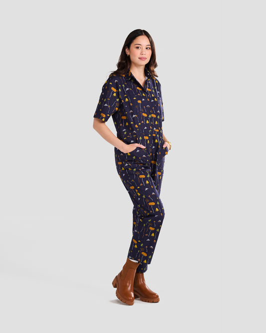 Women's Earthy Mushroom Jumpsuit