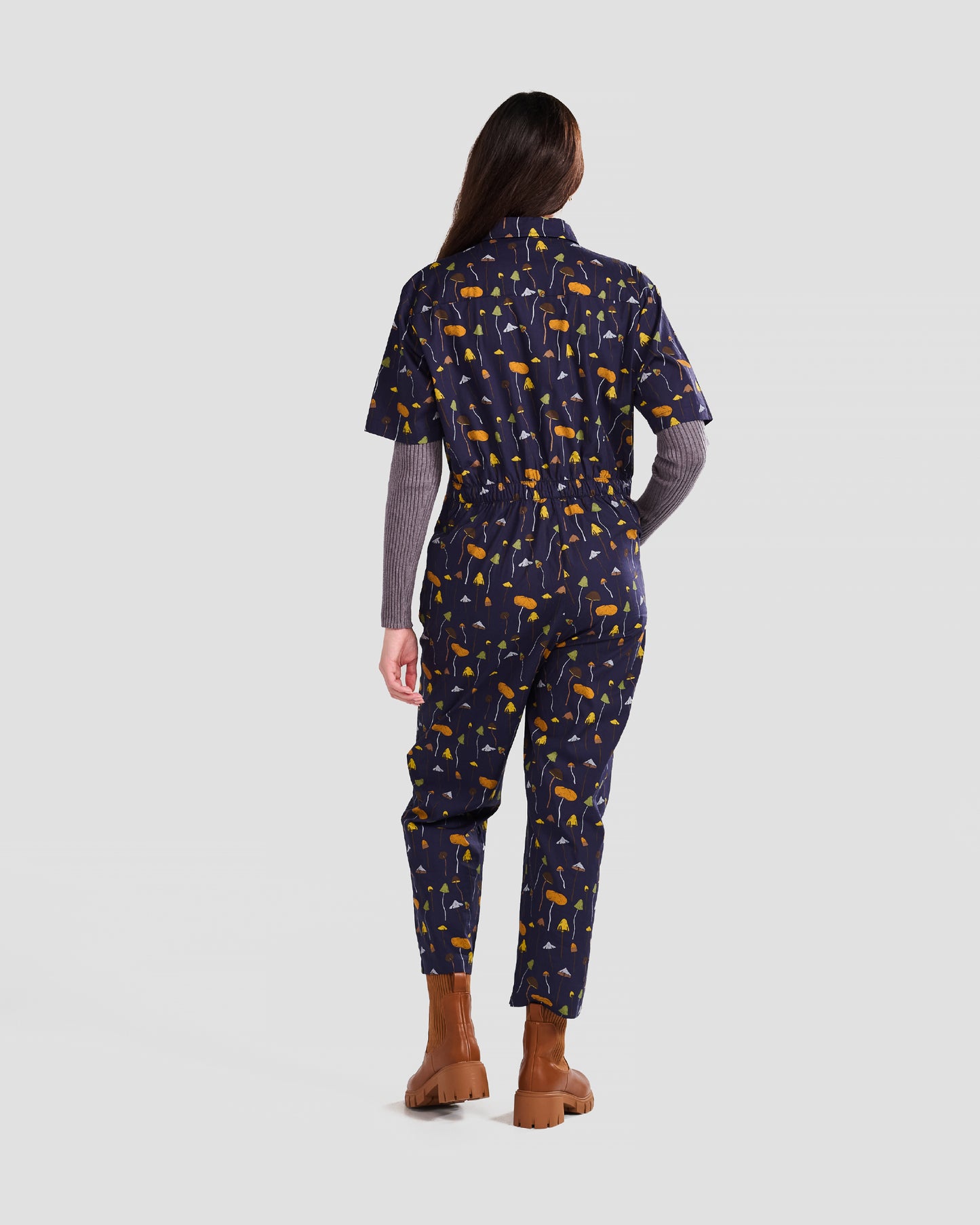 Women's Earthy Mushroom Jumpsuit