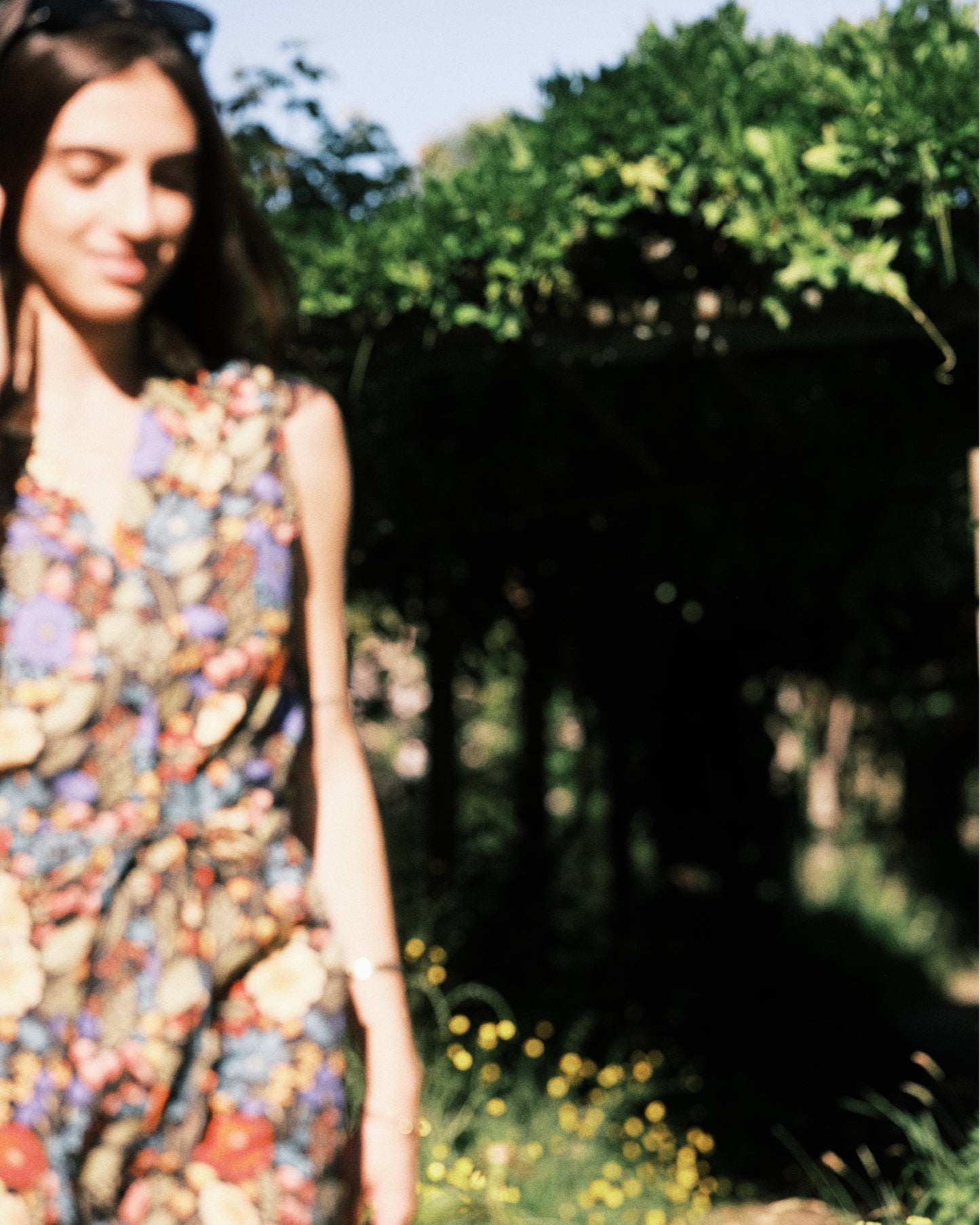 Women's Floral Gallery Print Romper