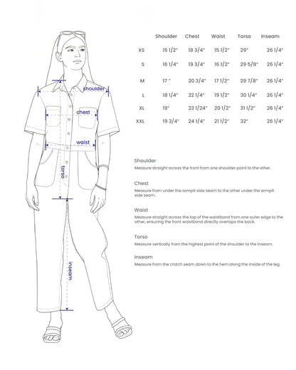 Women's Chambray Denim Jumpsuit