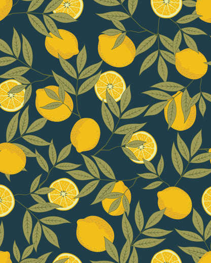 Women's Lemon Zest Print Smock Top