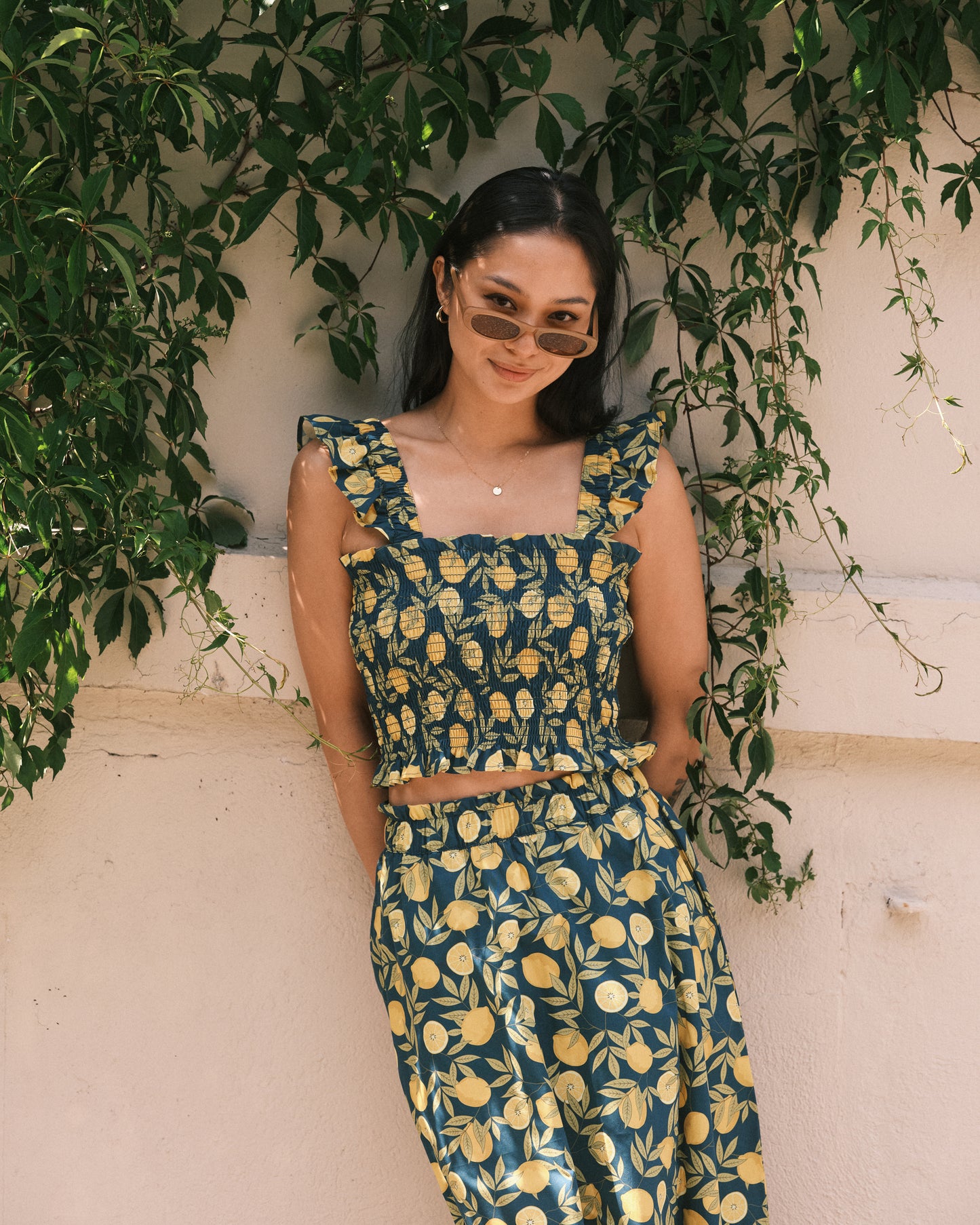 Women's Lemon Zest Midi Pocket Skirt