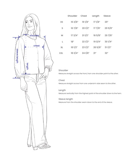 Women's Puff Sleeve Blouse With A Hand-Drawn Pomegranates Print