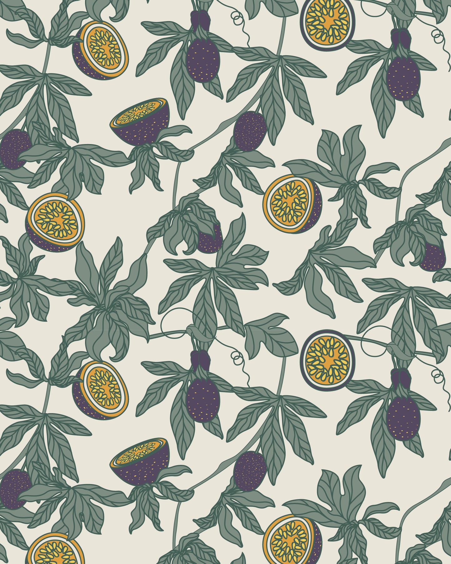 Passion Fruit Print Shirt