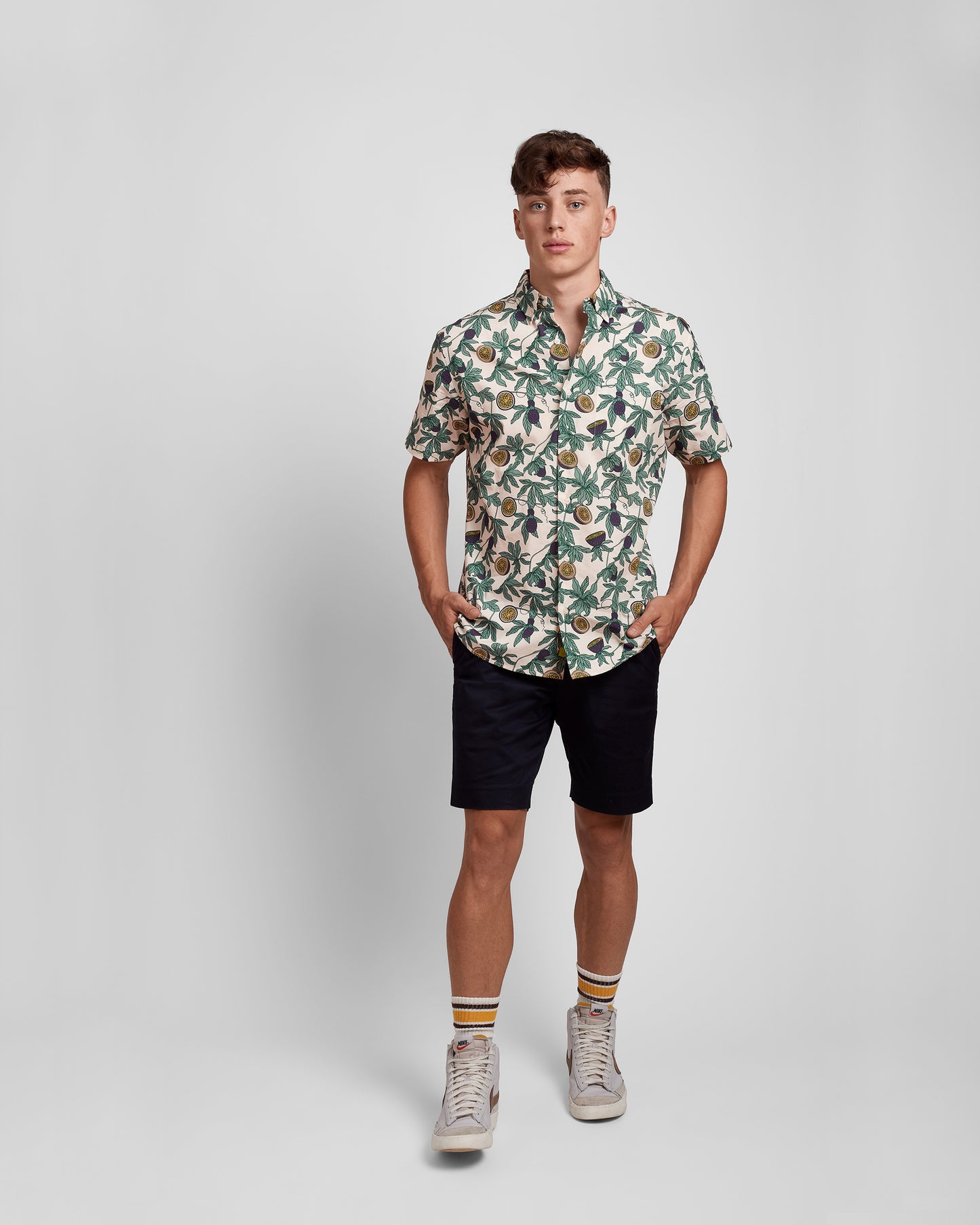Passion Fruit Print Shirt