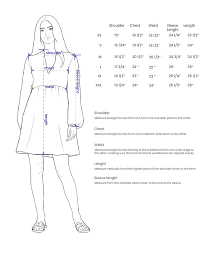 Spanish Tile Printed Boho Puff Sleeve Mini Dress With Pockets