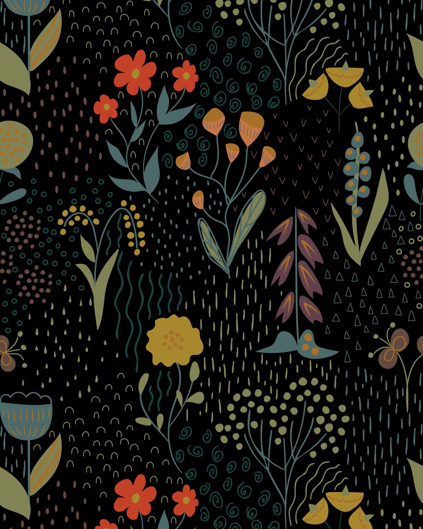 Women's Rainy Field Black Jumpsuit