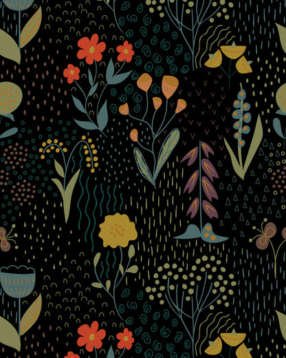 Women's Rainy Field Black Jumpsuit