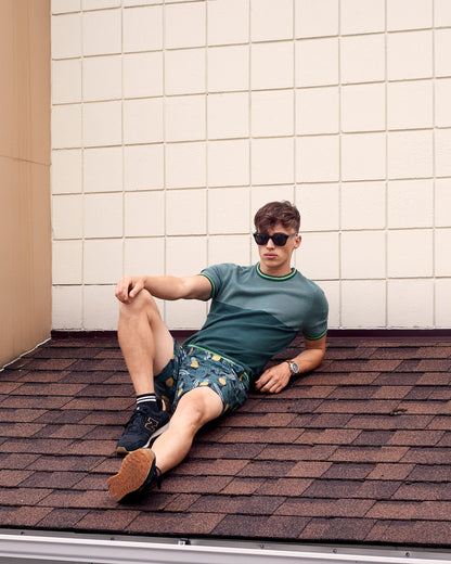 Banana Pineapple Print Shorts