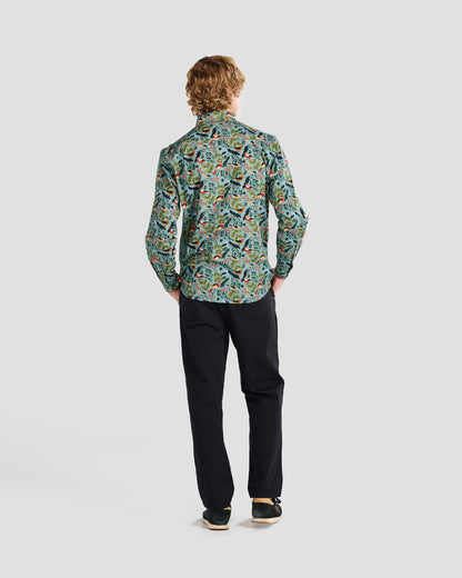Bird Watching Print Shirt