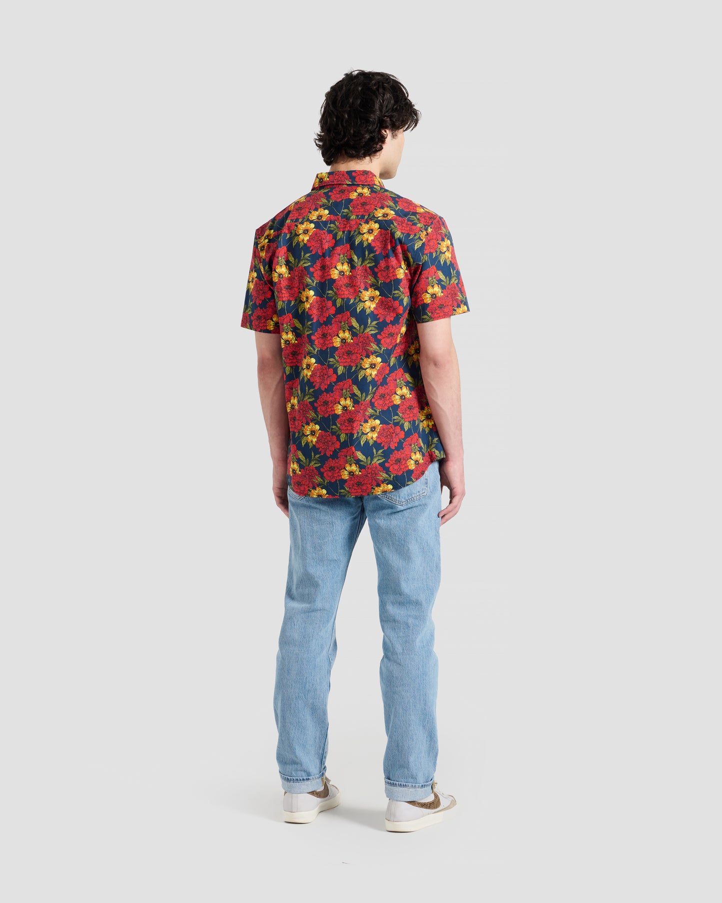 Wild Peonies Print Shirt