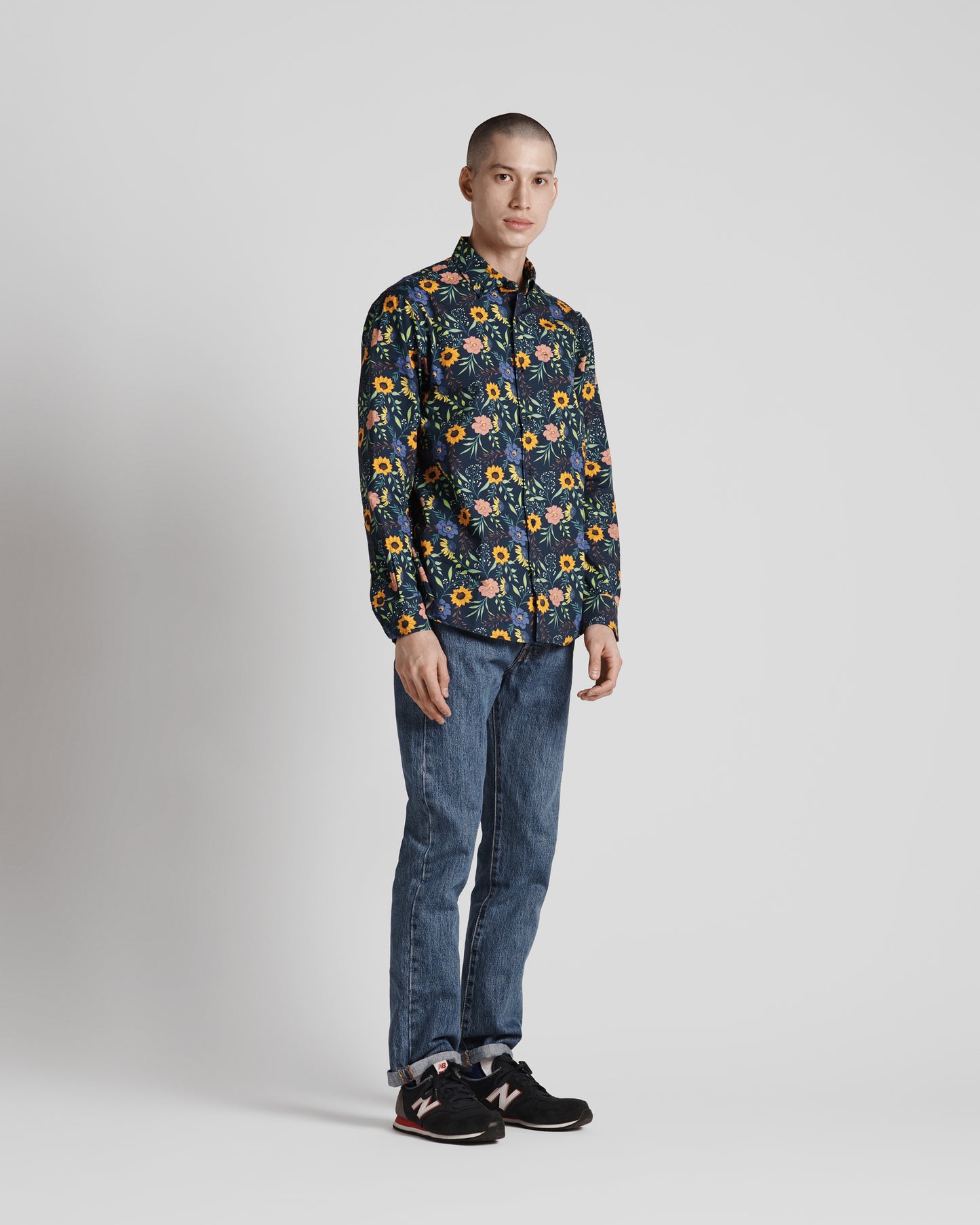 Sunflowers Print Shirt