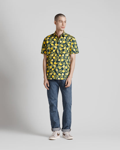 Lemons Print Shirt