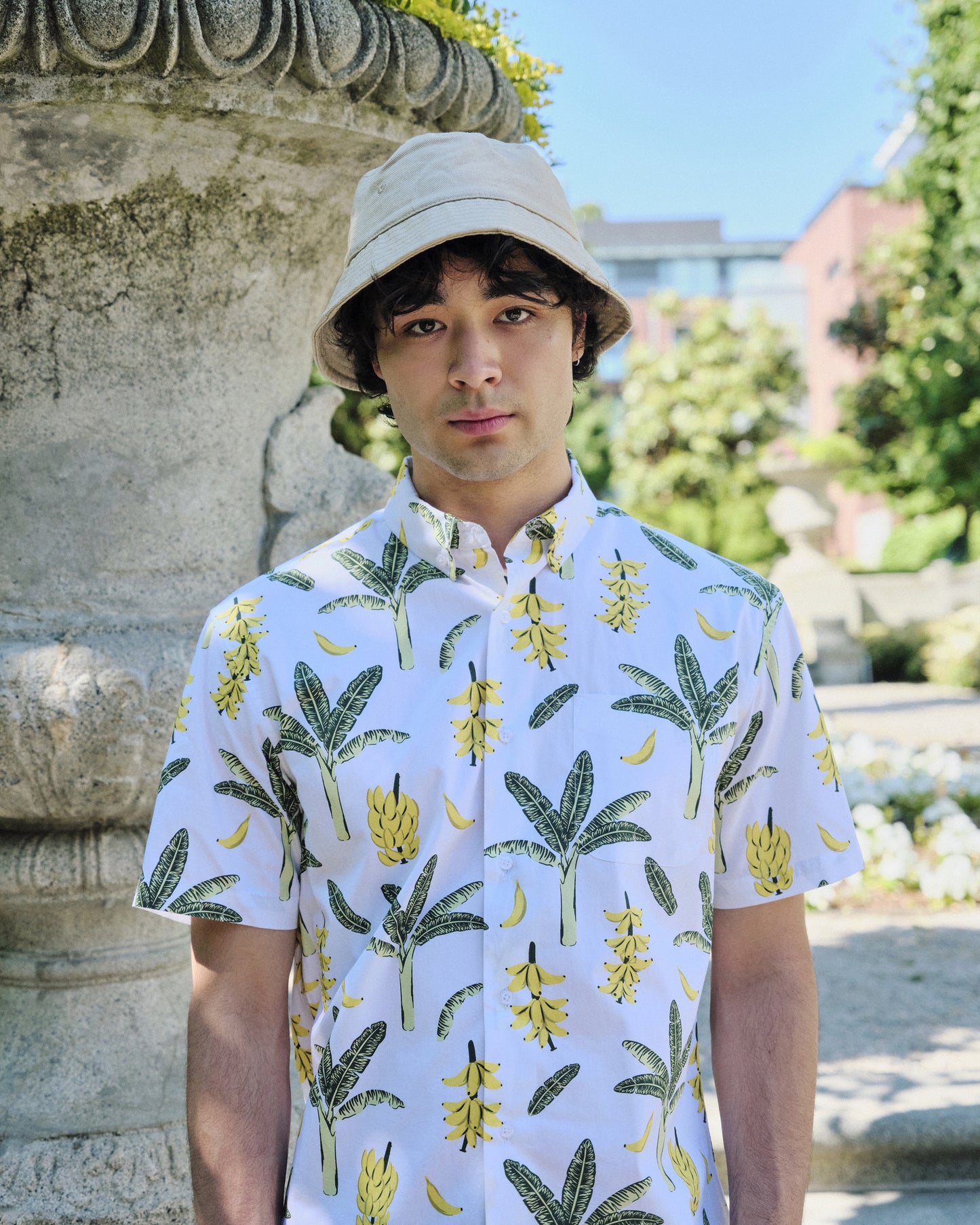 Banana Palm Print Shirt