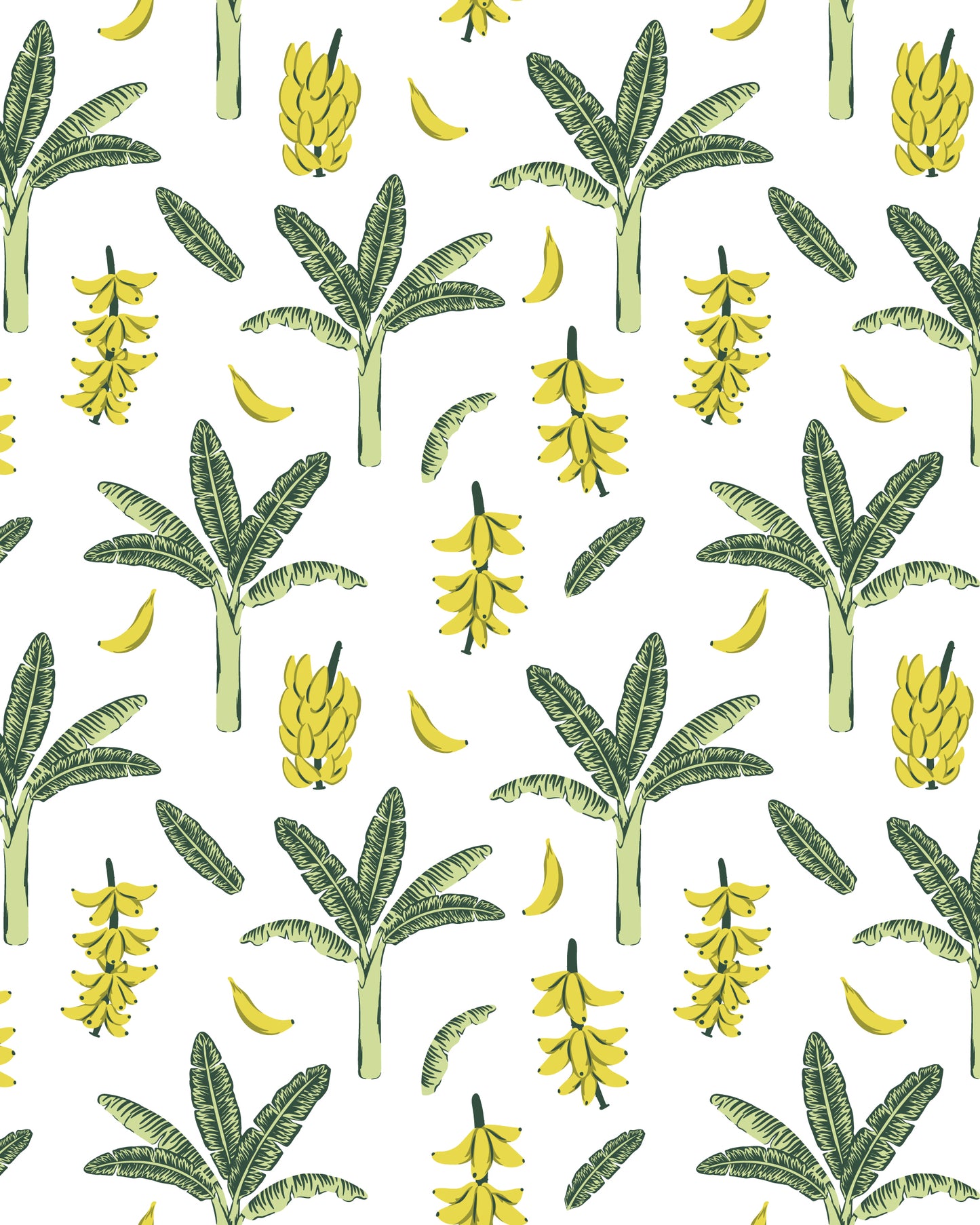 Banana Palm Print Shirt