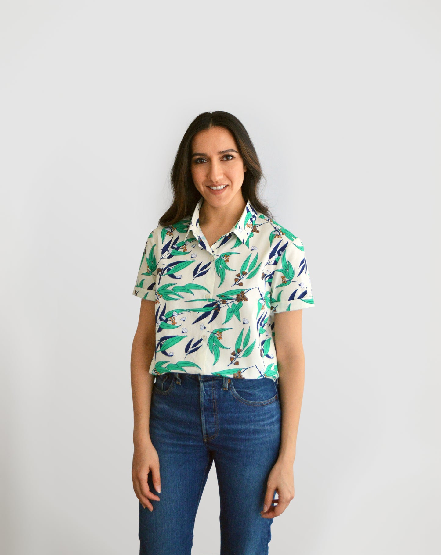Women's Wild Flowers Print Shirt