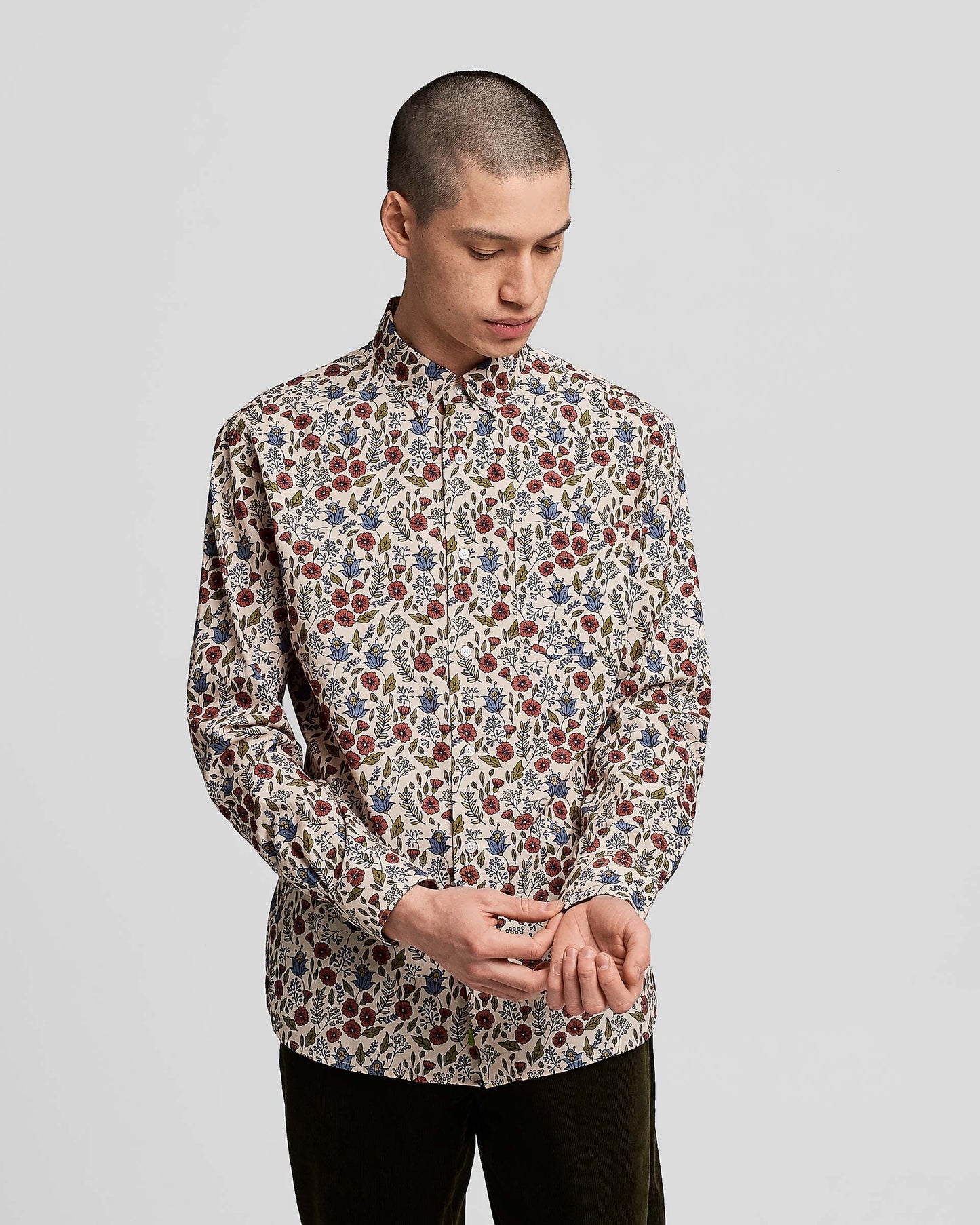 Floral Tapestry Print Shirt