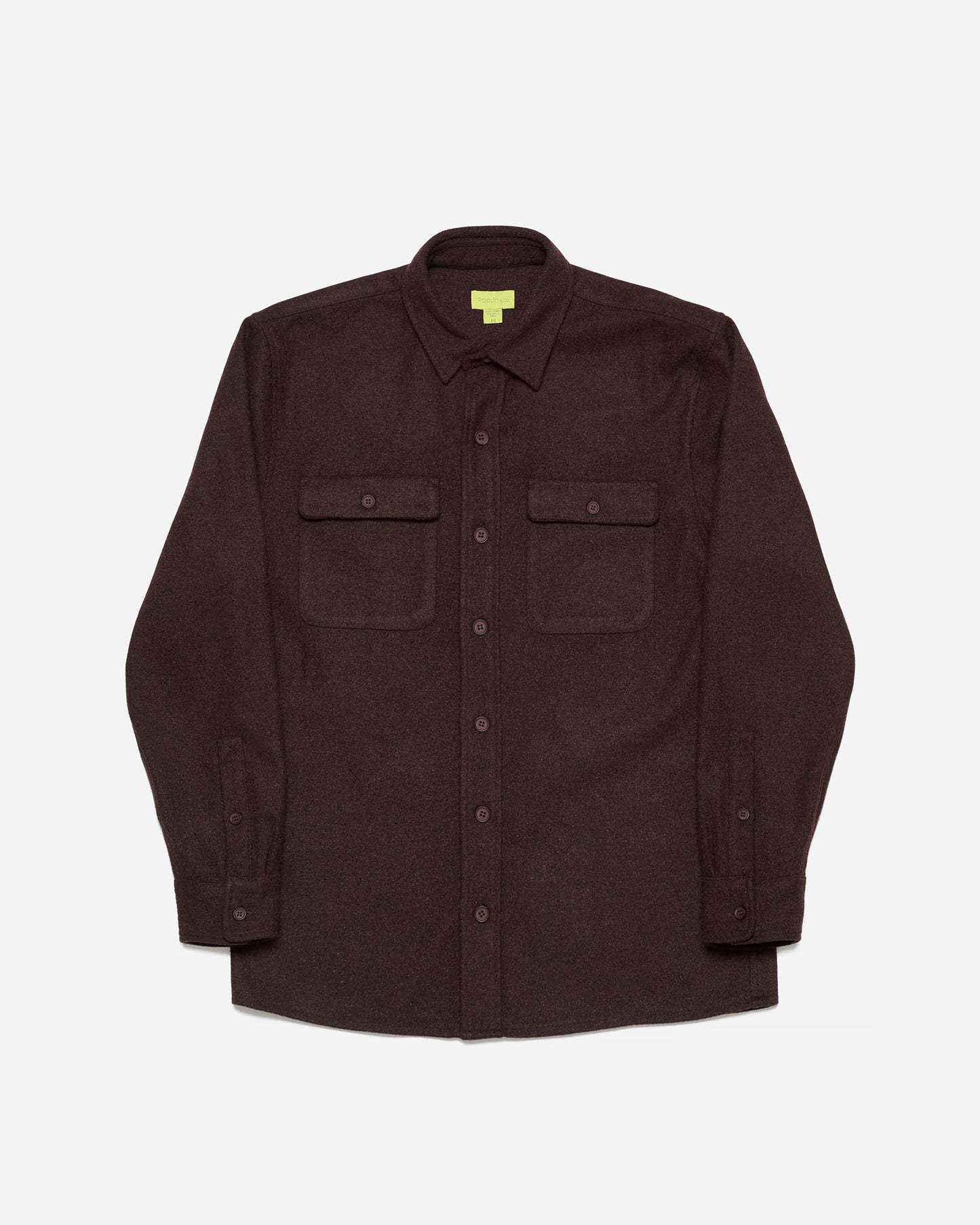 Speckeld Brown Shirt Jacket