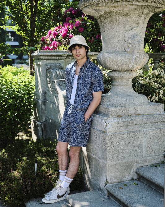 Big Waves Print Shirt