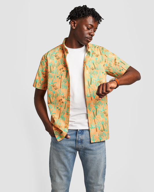 Desert Plants Print Shirt