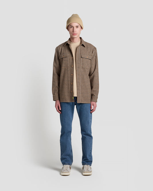 Hudson Tan Shirt Jacket